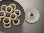 Load image into Gallery viewer, 2 Dozen Thumbprints with Chocolate Ganache
