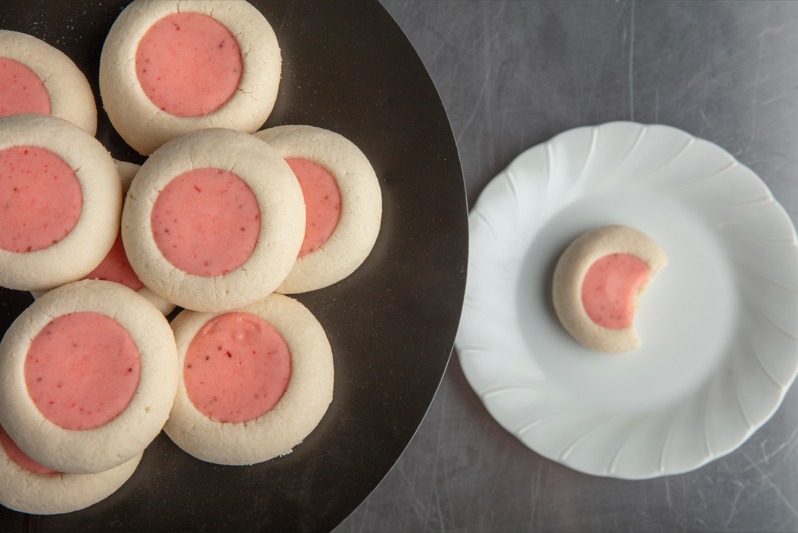 Thumbprint Cookies and Cloud Cookies Buttermilk Sky Pie Shop