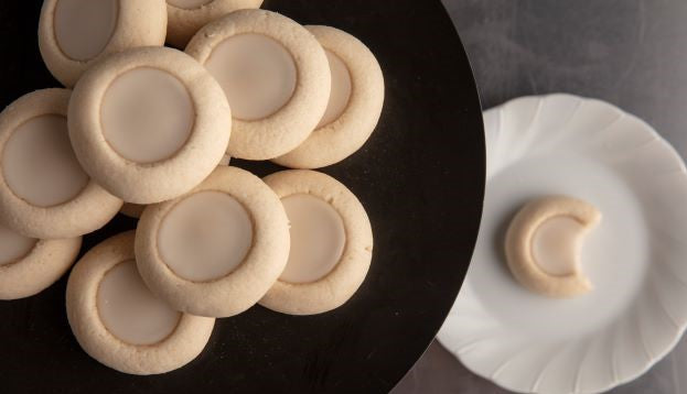 2 Dozen Vanilla Thumbprint Cookies