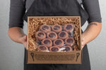 Load image into Gallery viewer, 2 Dozen Chocolate Thumbprints with Chocolate Ganache
