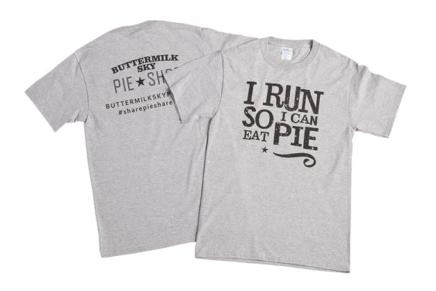 I Run So I Can Eat Pie Tshirt